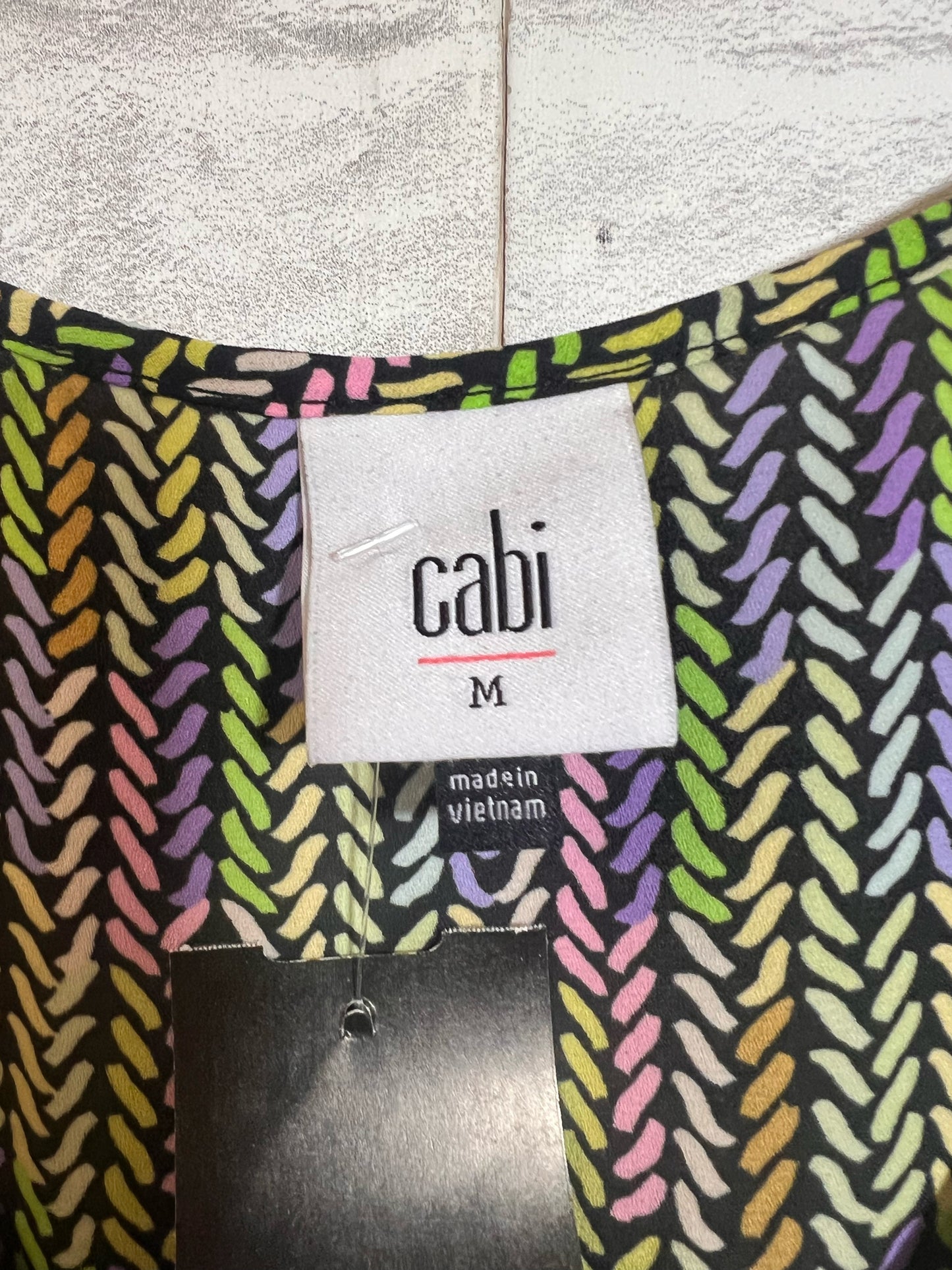Size M CAbi Multicolor Cami Blouse