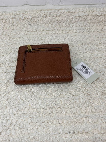 NWT Fossil Brown Madison Bifold Wallet
