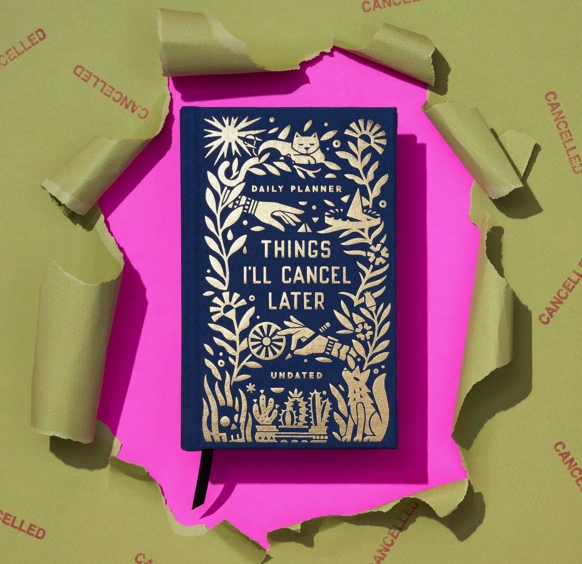 Brass Monkey “Un-Yeared” Mini Planner