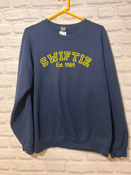 Size L SWIFTIE Varsity Letter Sweatshirt
