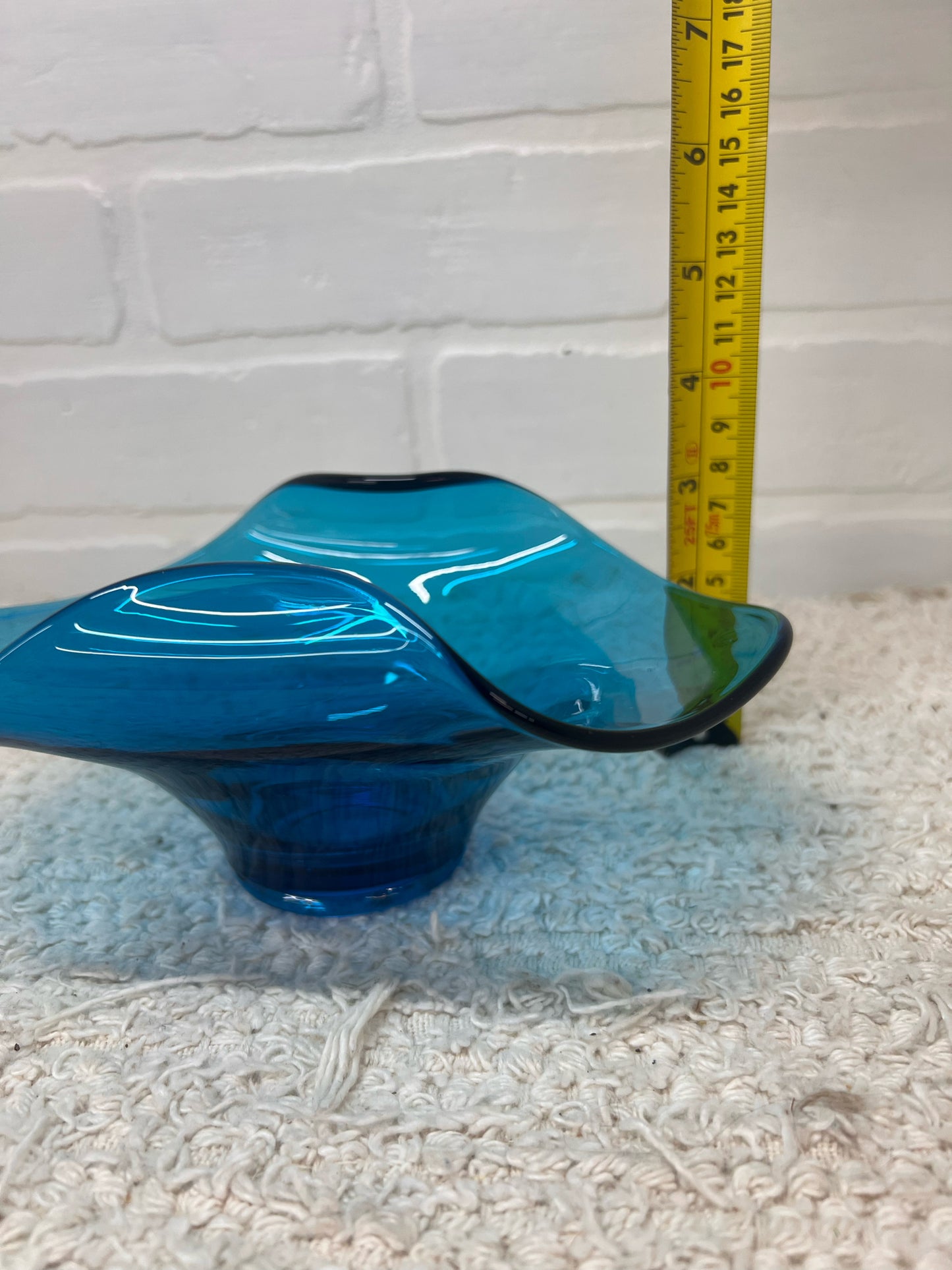Viking Glass Blunique Blue MCM Candy Dish