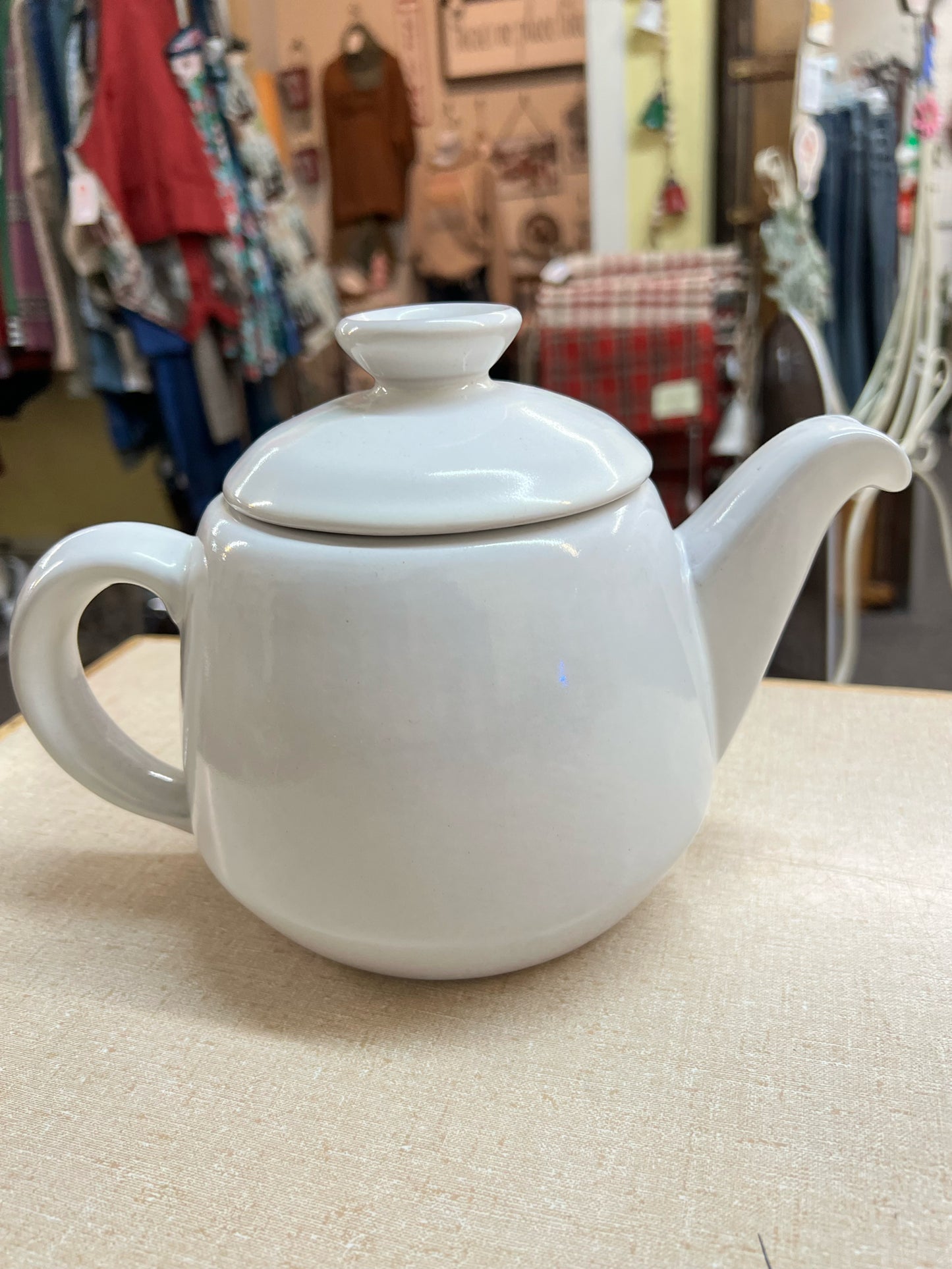 Frankoma pottery set- teapot, cream & sugar