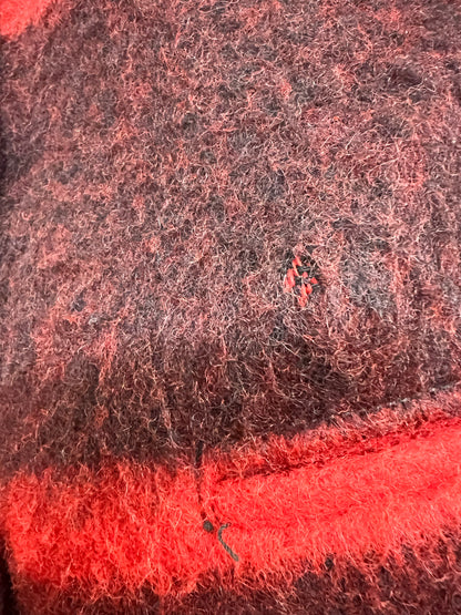 Field & Stream Red & Black Vintage Wool Coat