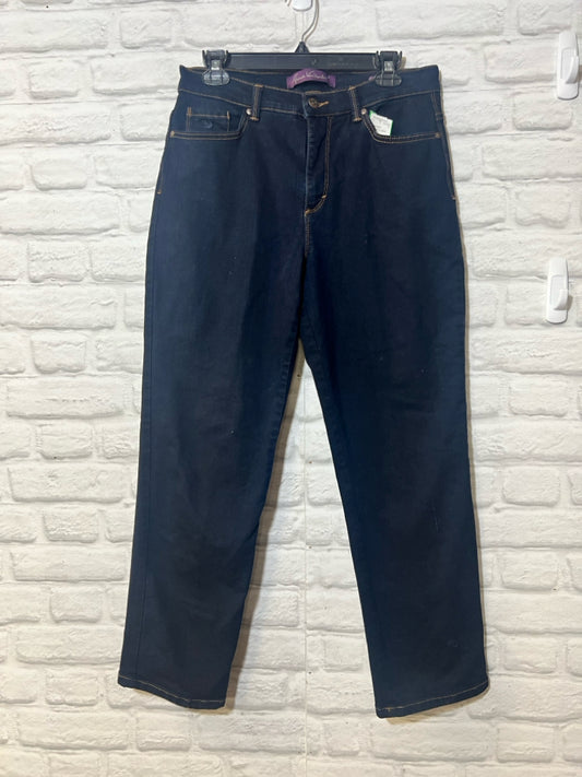 Gloria Vanderbilt Size 12S dark wash 'Amanda' jeans