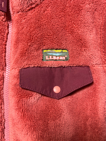 Size M LL Bean Hi-Pile Fleece Jacket