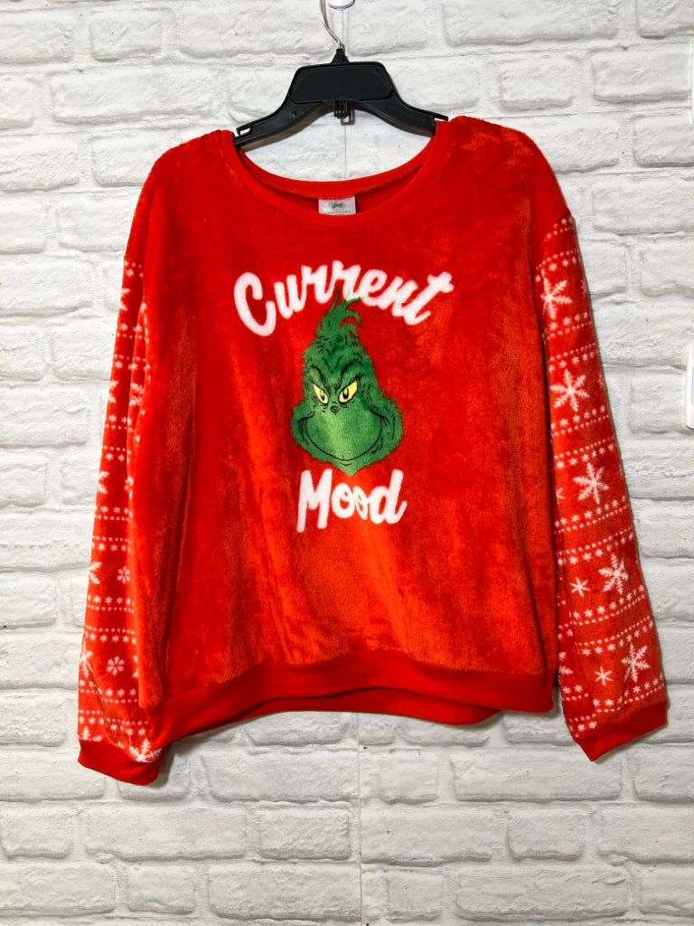 Size XXL Dr Seuss Grinch sweatshirt (appears to run small, see measurements)