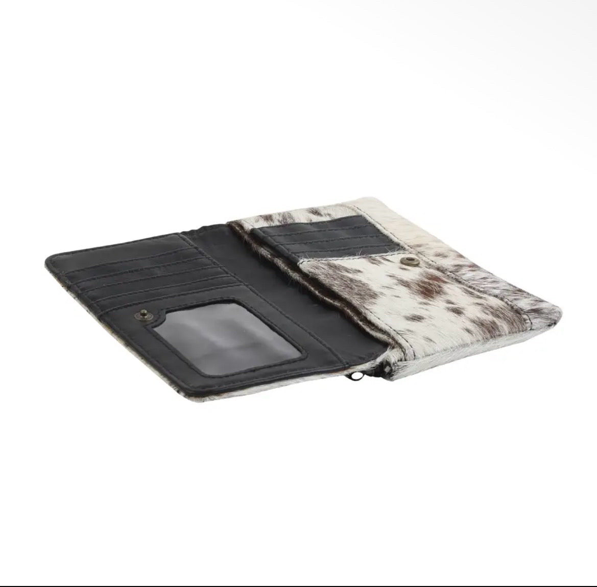 Myra Bag Cookie Crunch Leather & Hairon Wallet