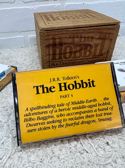 Boxed Set of 1979 'The Hobbit' Dramatized Cassette Tapes 1979 J.R.R. Tolkien