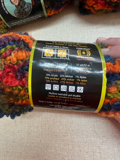 Lion Brand Boucle Yarn Skeins