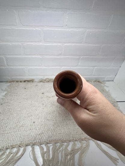 Frankoma MCM Wine Bottle Vase 17" Tall