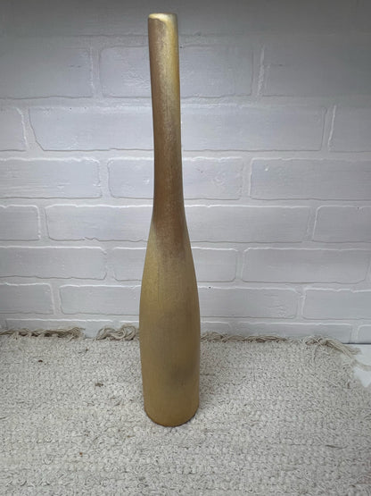 Frankoma MCM Wine Bottle Vase 17" Tall