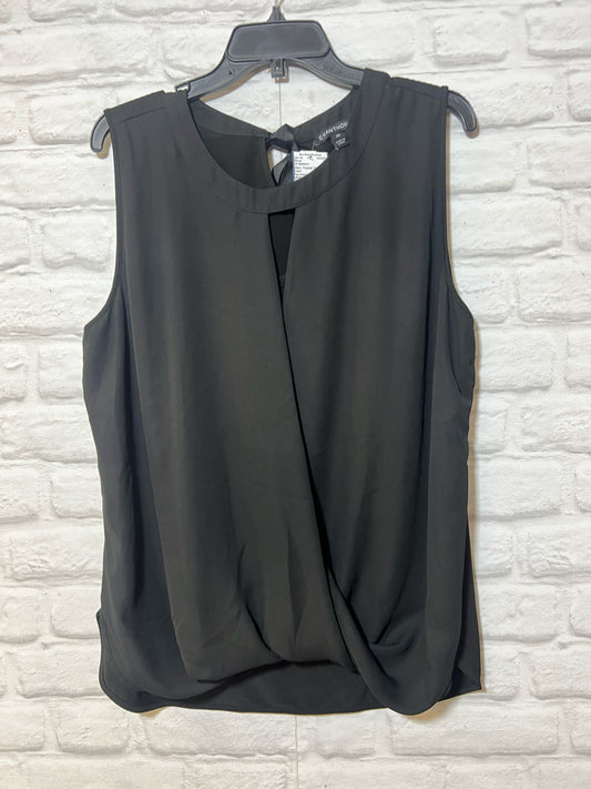 Size 1X 41 Hawthorn faux wrapped blouse