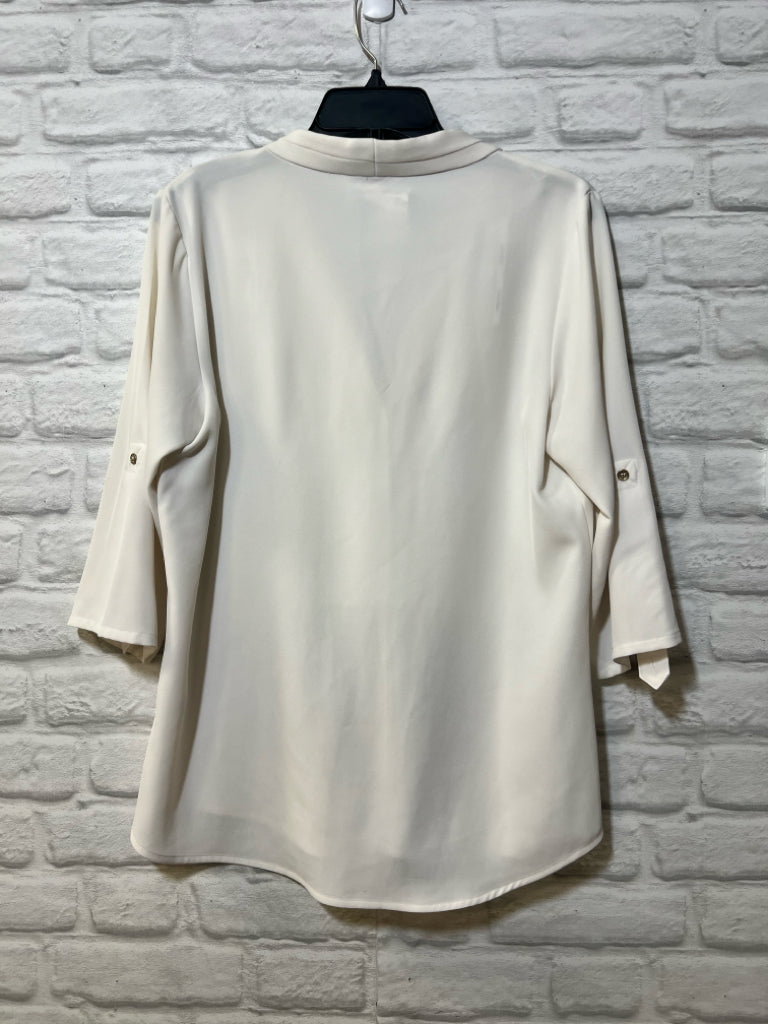 Size M Calvin Klein white blouse