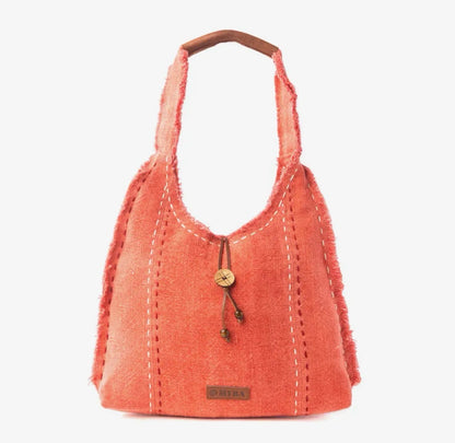 Myra Bag Desert Hibiscus Canva Shoulder Bag