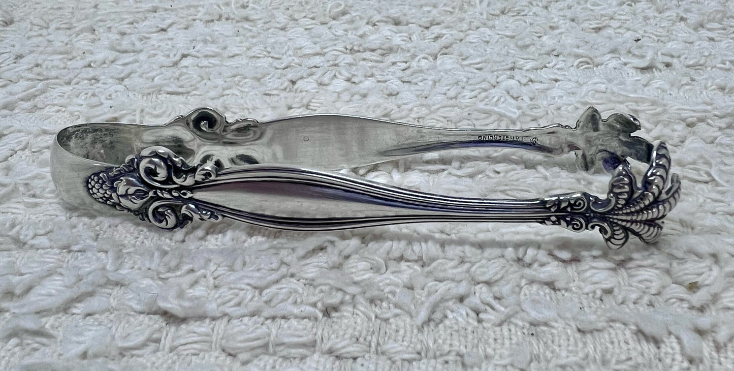 International Sterling Silver Sugar Cube Tongs