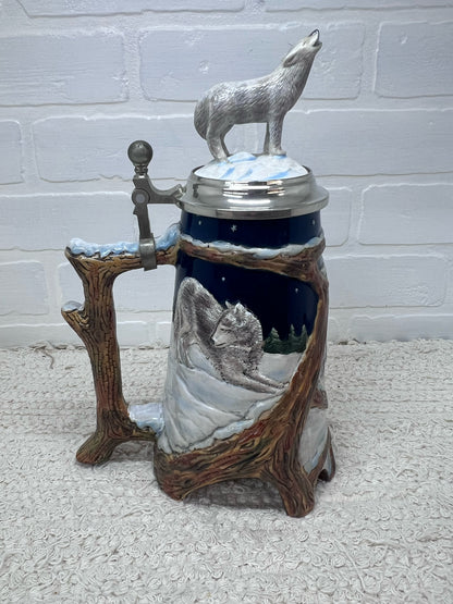 Anheuser-Busch 2003 Nature's Pride Wolf  Beer Stein