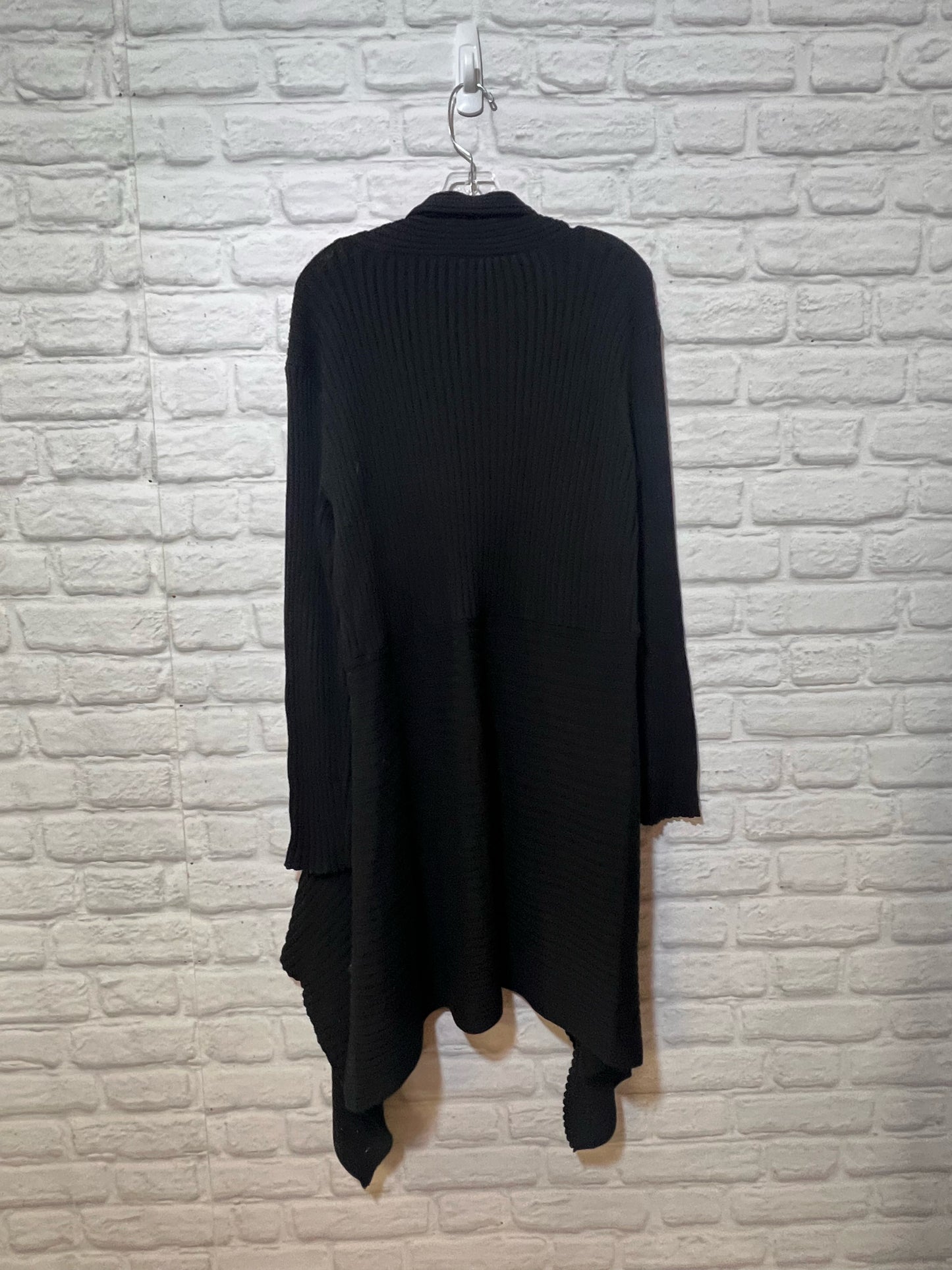 Size XL CAbi Long Black Cardigan