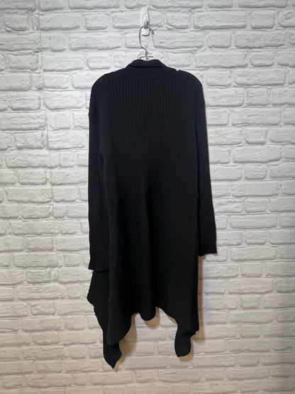 Size XL CAbi Long Black Cardigan