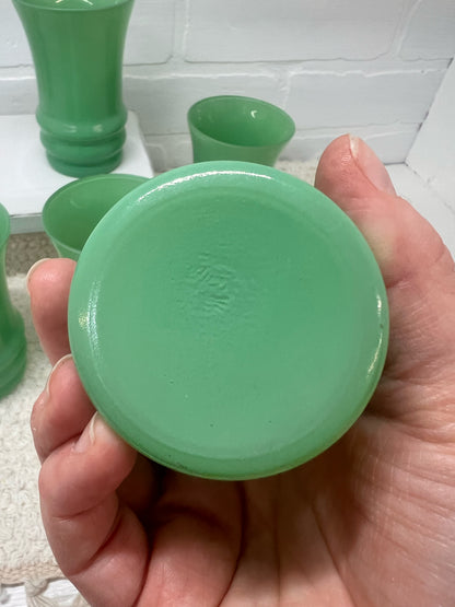Anchor Hocking Jadeite Green Tumbler Set