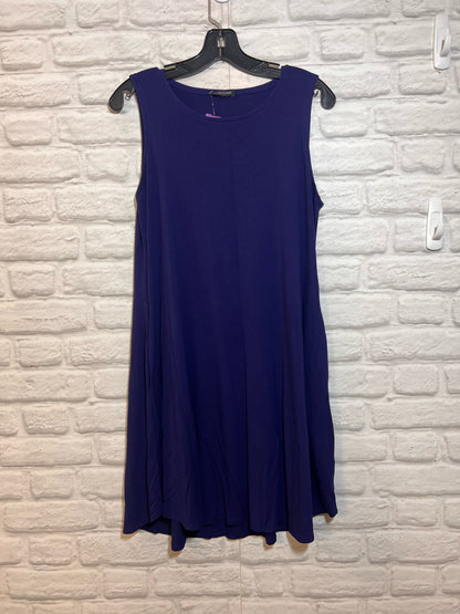 Size MP Eileen Fisher Blue Tank Dress