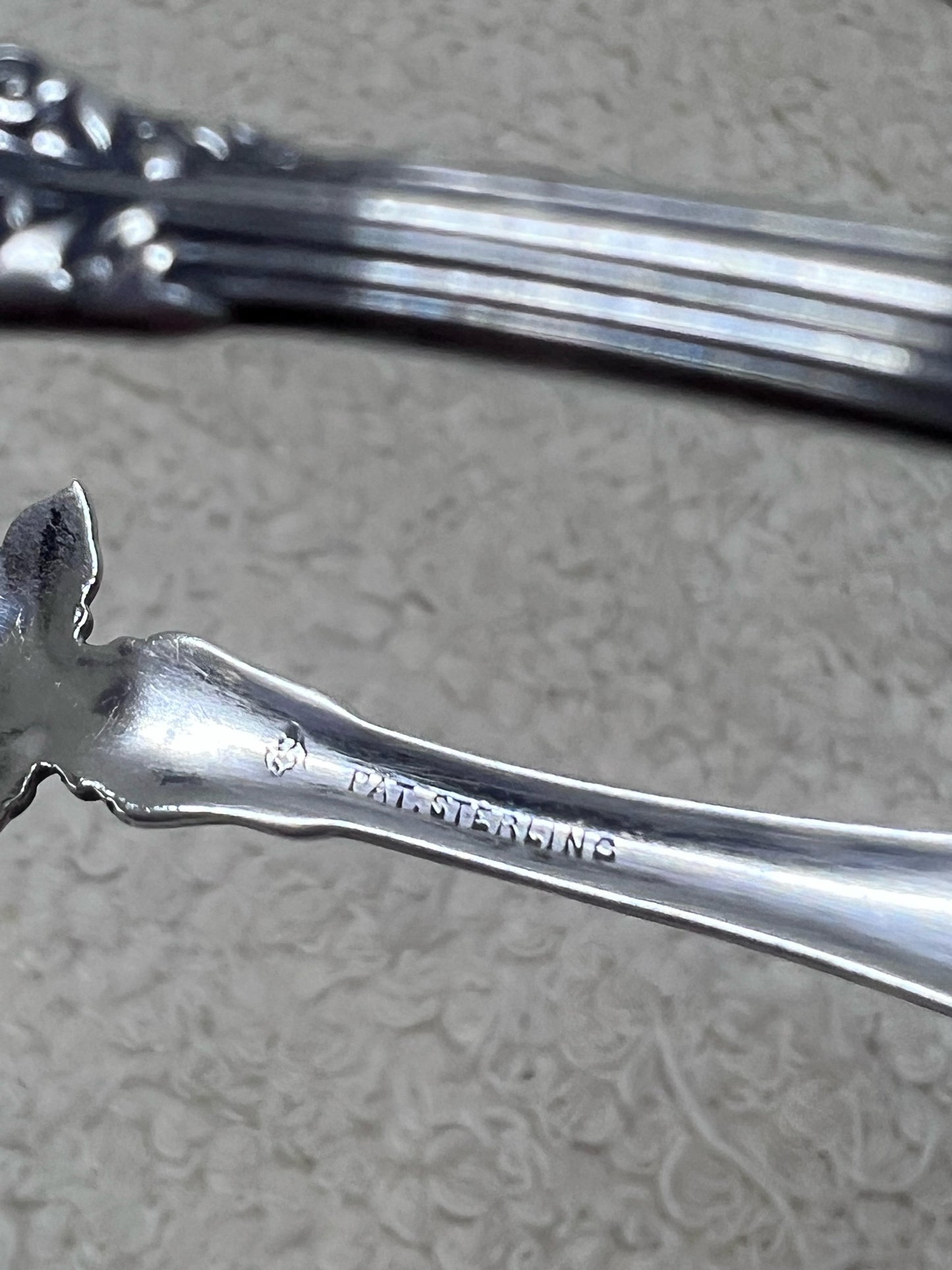 International Sterling Silver Sugar Cube Tongs