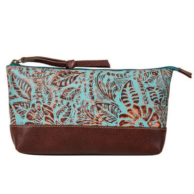 Jacksborrow Leather Hairon Bag in Cactus Bloom