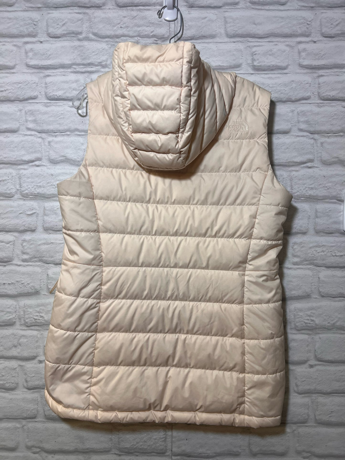Size M The North Face Niche Ivory Down Filled Hooded Vest