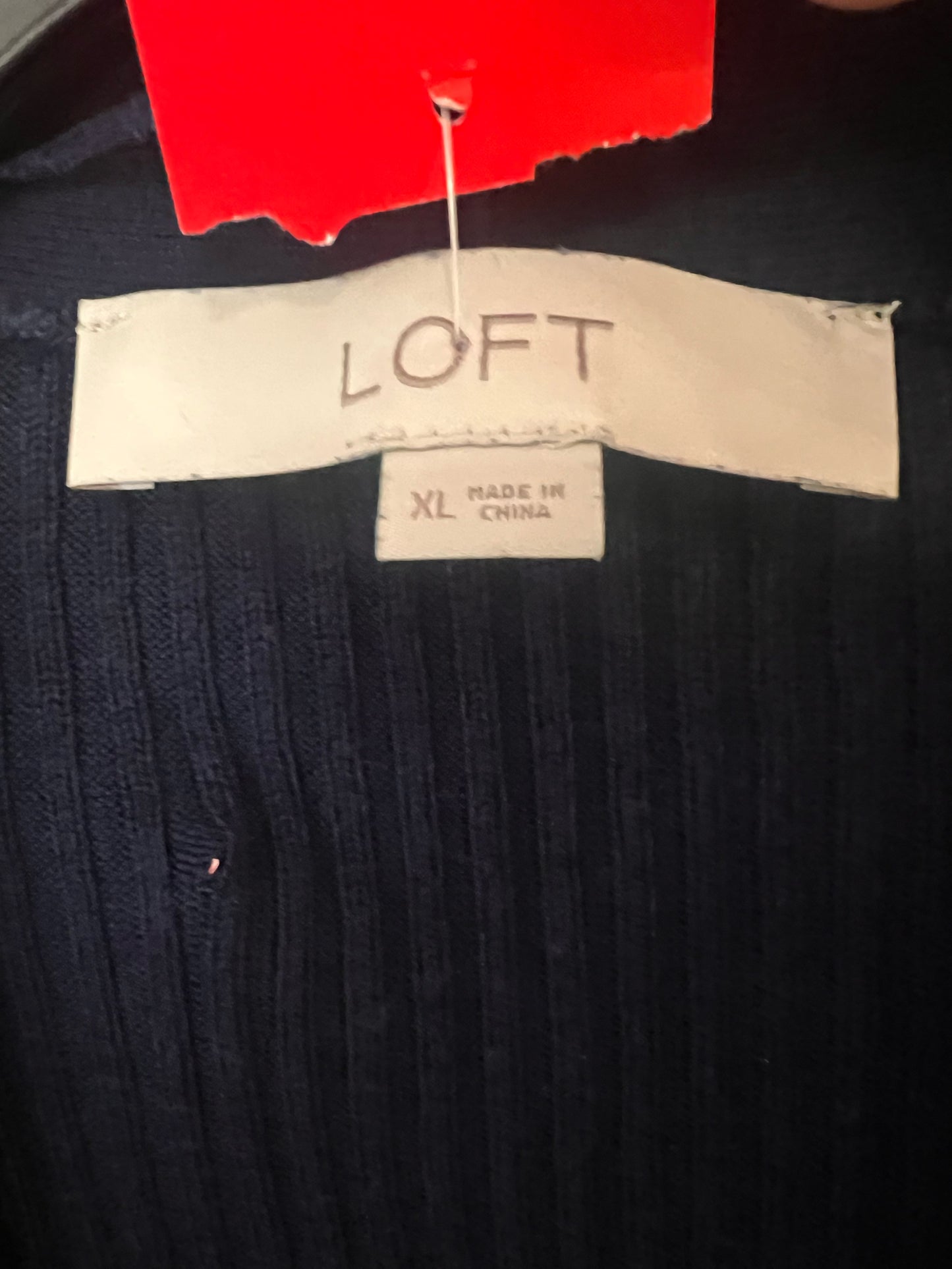 Size XL Loft Used Cardigan