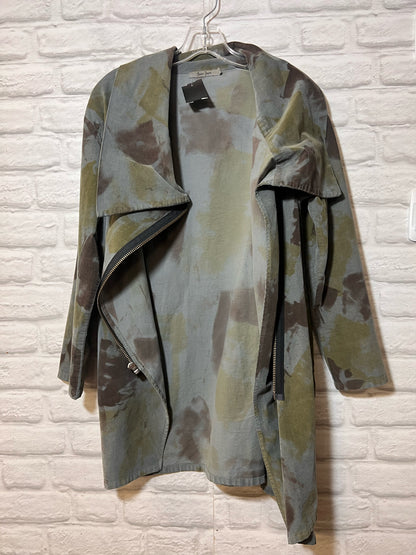 Size S Beau Jouss Micro Corduroy Lagenlook Asymetrical  Jacket