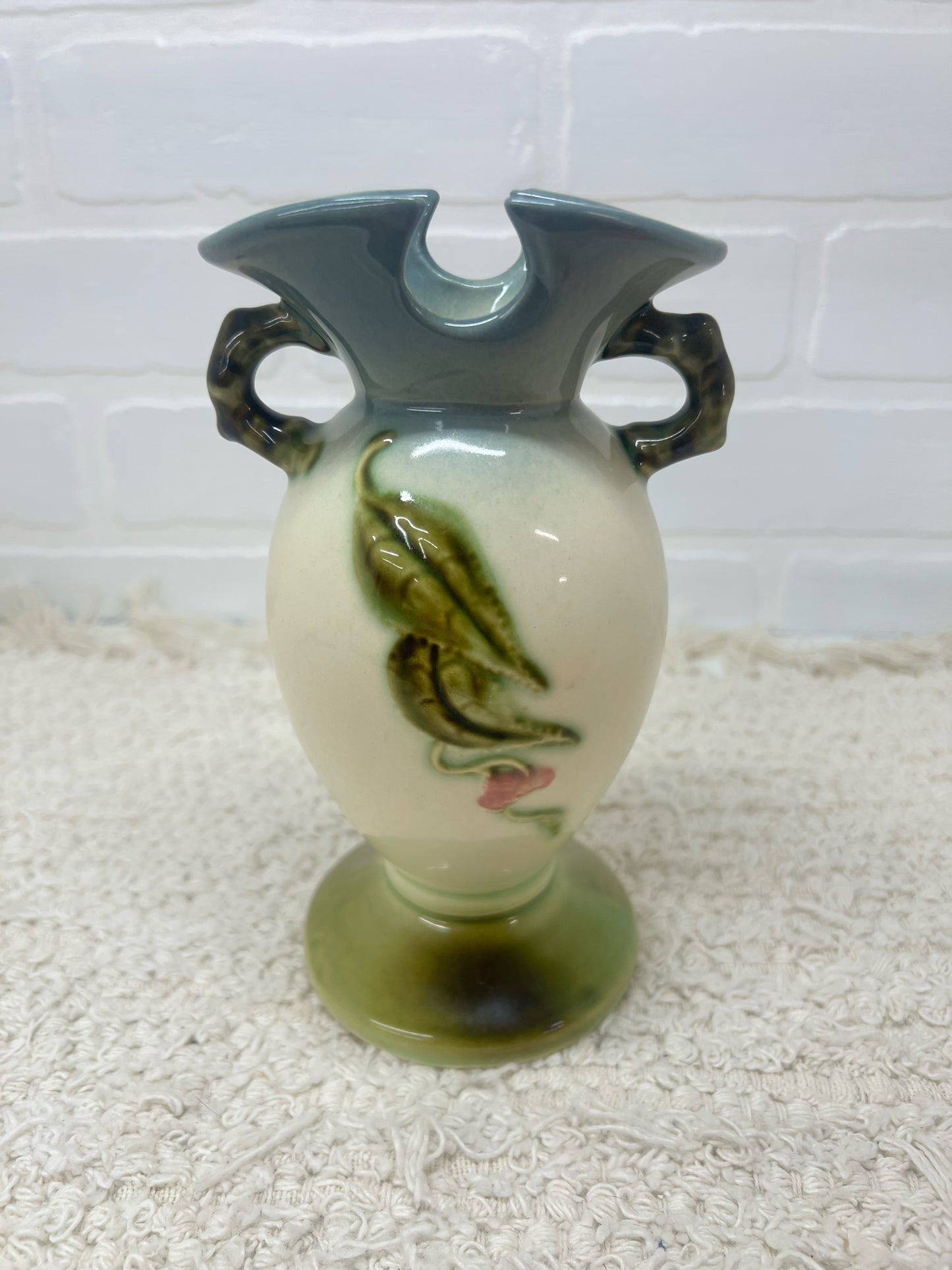 Hull Pottery Floral Woodland Vase