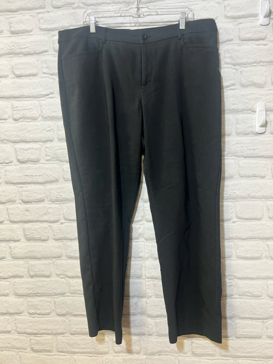 CJ Banks Size 18W black pants