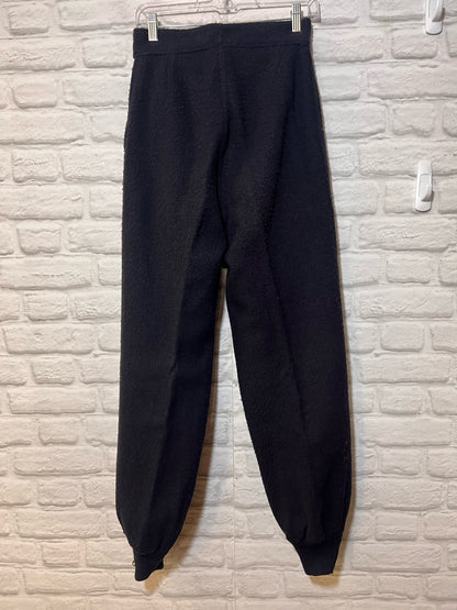 Vintage Midcentury Wool Snow Pants - Navy Blue