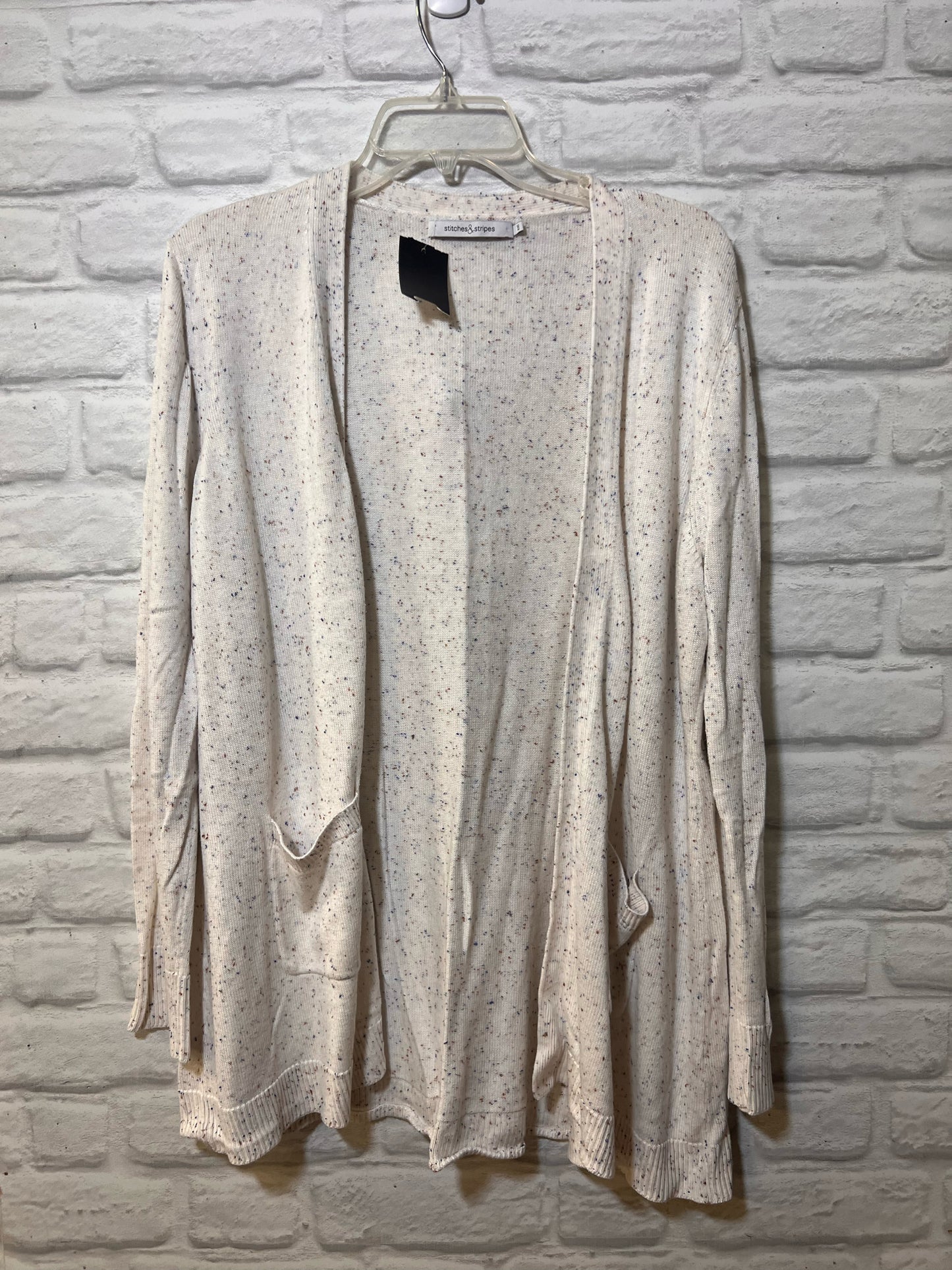 Size XXL Stitches & Stripes Brand Confetti Cardigan