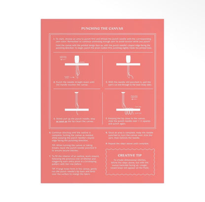 Highland Cottage Punch Needle Kit
