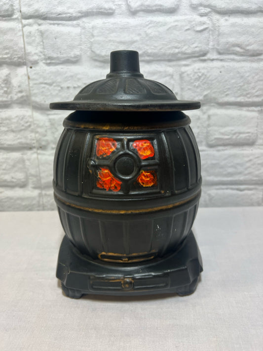 McCoy potbelly stove cookie jar, vintage