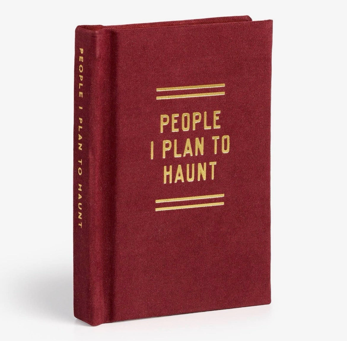 Brass Monkey People I Plan to Haunt Mini Diary