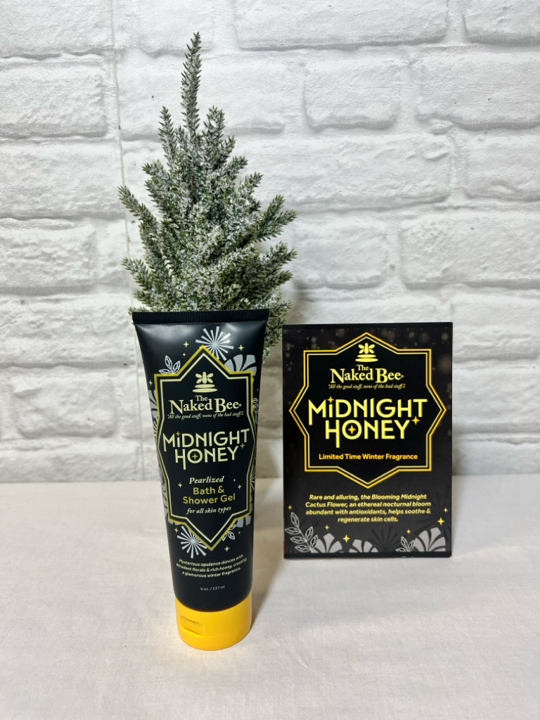 Naked Bee Midnight Honey Pearlized Bath & Shower Gel