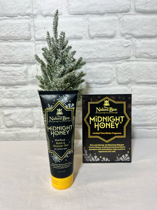 Naked Bee Midnight Honey Pearlized Bath & Shower Gel